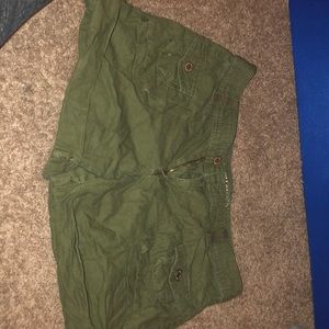 Size 6 Army green shorts